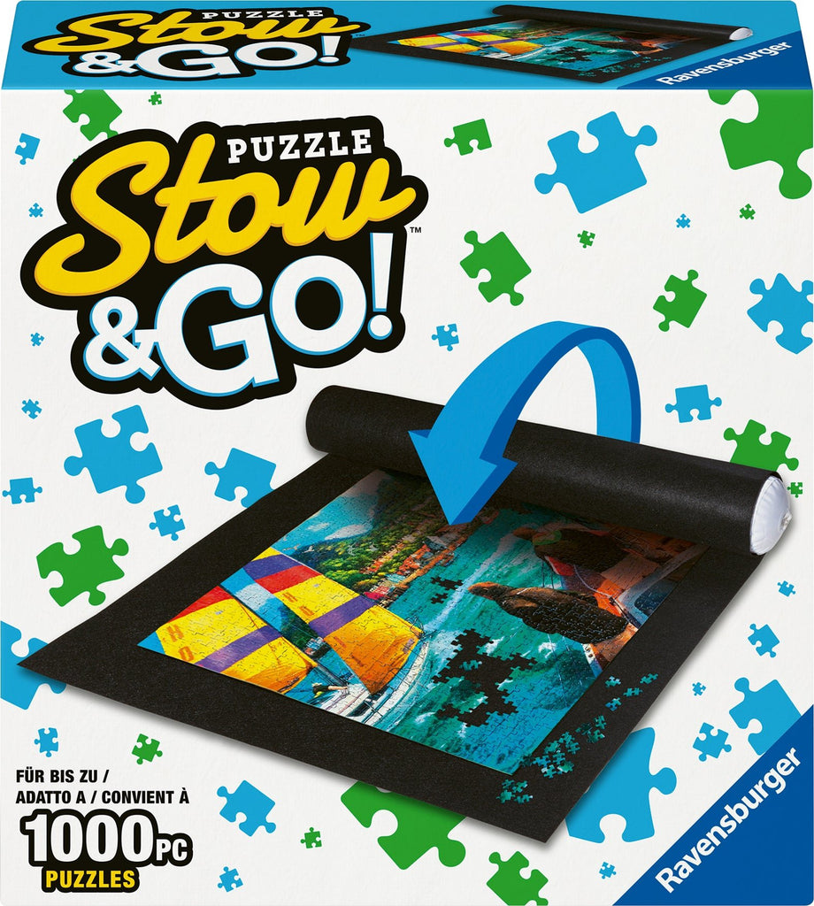 Puzzle Stow & Go! Puzzlematte - Puzzle & Roll bis zu 1000 Teile - Ravensburger