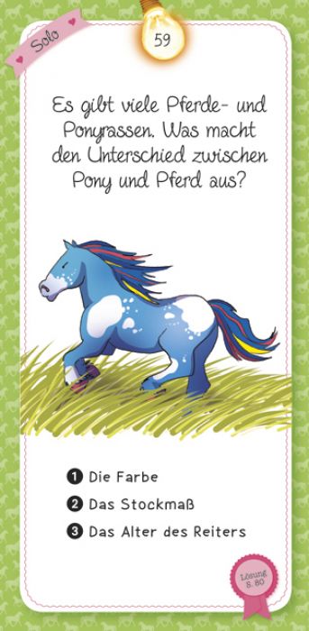 Quizspiel - Das Quiz der Pferde und Ponys - Moses