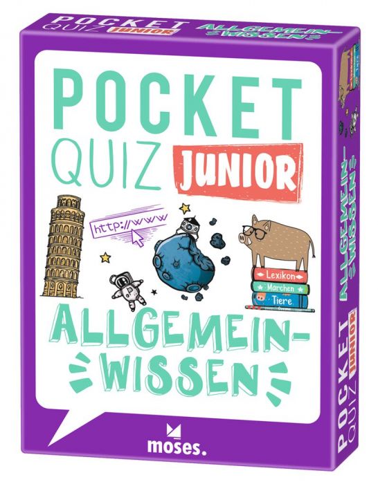 Quizspiel - Pocket Quiz: Junior : Allgemeinwissen - Moses