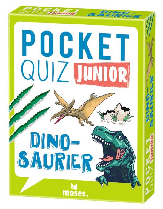 Quizspiel - Pocket Quiz: Junior : Dinosaurier - Moses