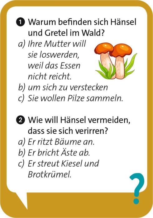 Quizspiel - Pocket Quiz: Junior : Märchen & Sagen - Moses