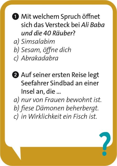 Quizspiel - Pocket Quiz: Junior : Märchen & Sagen - Moses