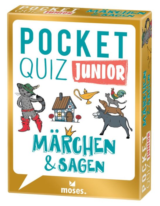 Quizspiel - Pocket Quiz: Junior : Märchen & Sagen - Moses