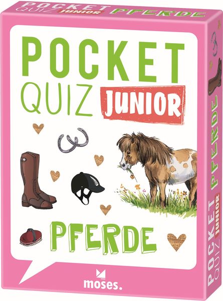 Quizspiel - Pocket Quiz: Junior : Pferde - Moses