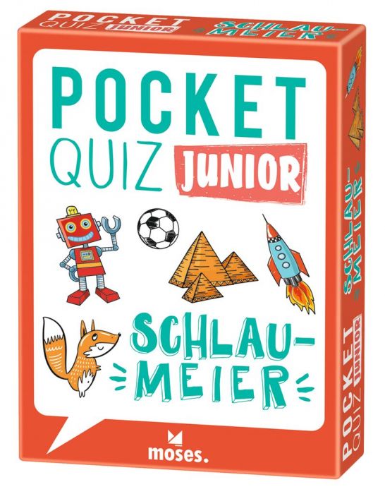 Quizspiel - Pocket Quiz: Junior : Schlaumeier - Moses