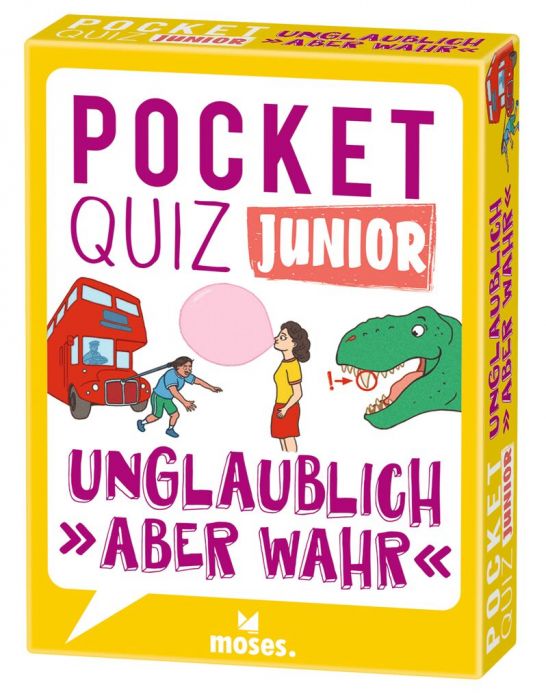 Quizspiel - Pocket Quiz: Junior : Unglaublich, aber wahr - Moses