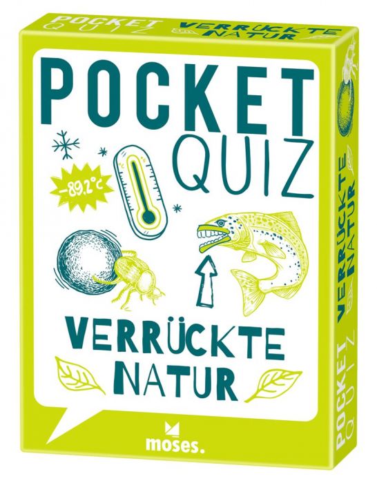 Quizspiel - Pocket Quiz: Verrückte Natur - Moses