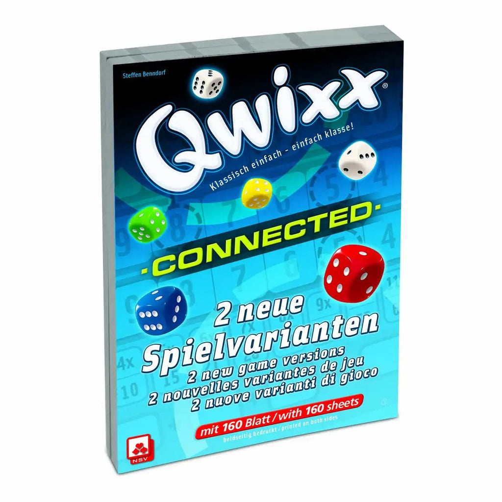Qwixx Connected Erweiterungsblöcke von Nürnberger-Spielkarten-Verlag
