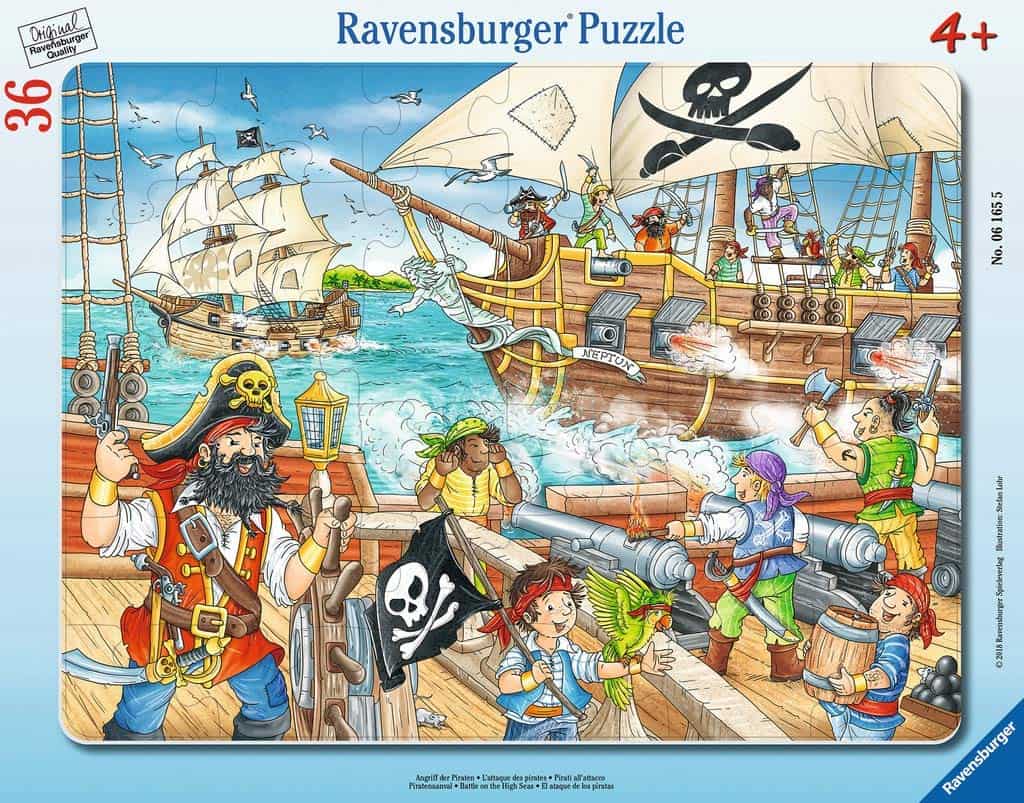 Rahmenpuzzle - Angriff der Piraten   - Ravensburger