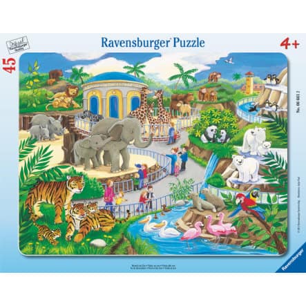 Rahmenpuzzle - Besuch im Zoo   - Ravensburger