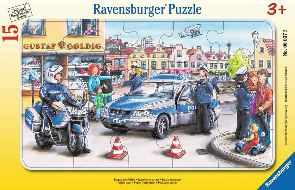 Rahmenpuzzle - Einsatz der Polizei   - Ravensburger