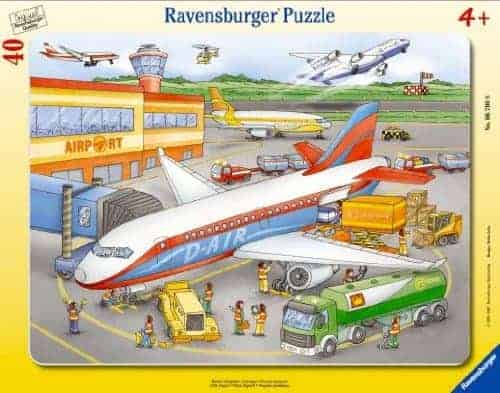 Rahmenpuzzle - Kleiner Flugplatz - Ravensburger