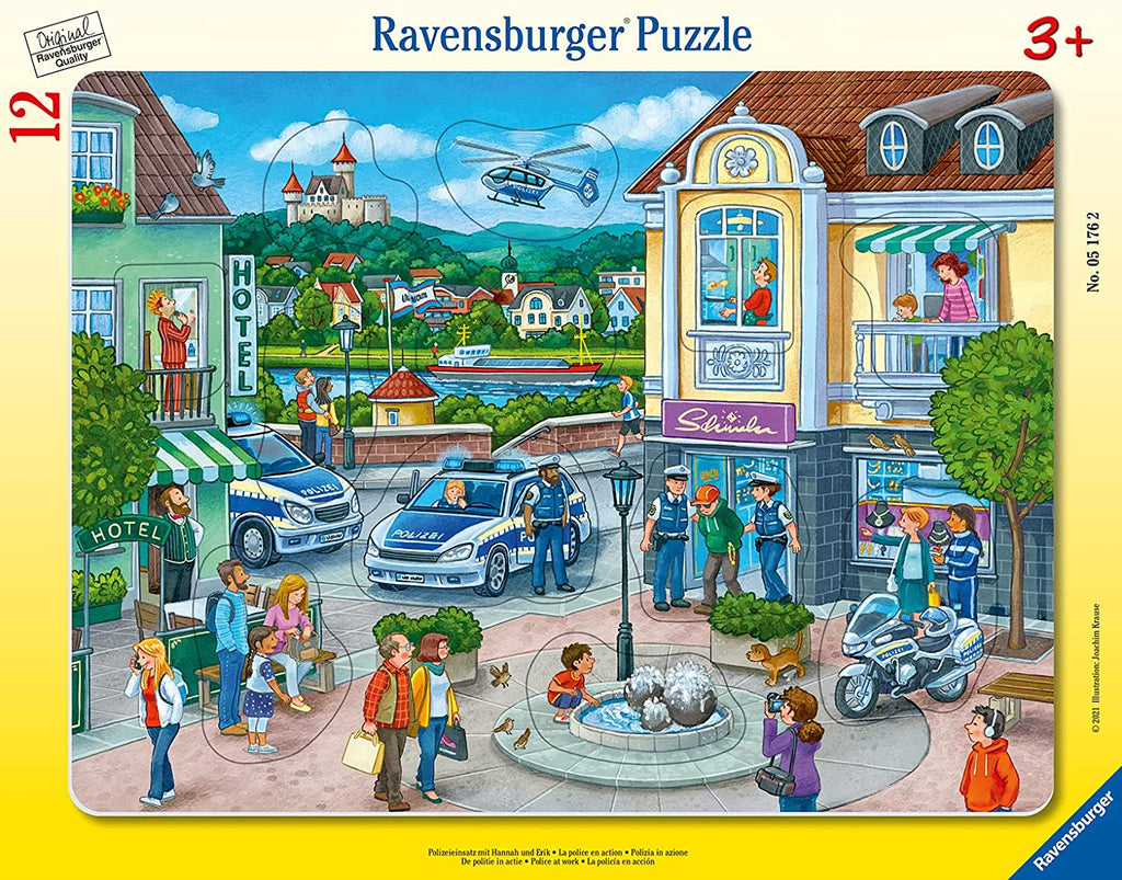 Rahmenpuzzle - Polizeieinsatz mit Hannah - Ravensburger