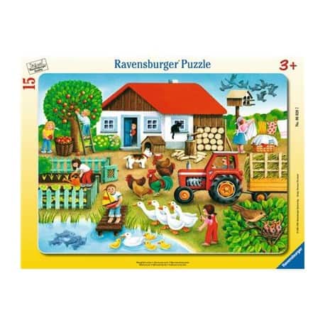 Rahmenpuzzle - Was gehört wohin?   - Ravensburger