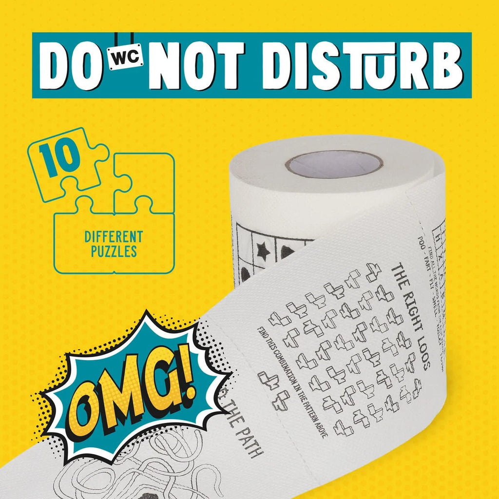 Rätsel - Toilettenpapier - Do Not Disturb - Legami