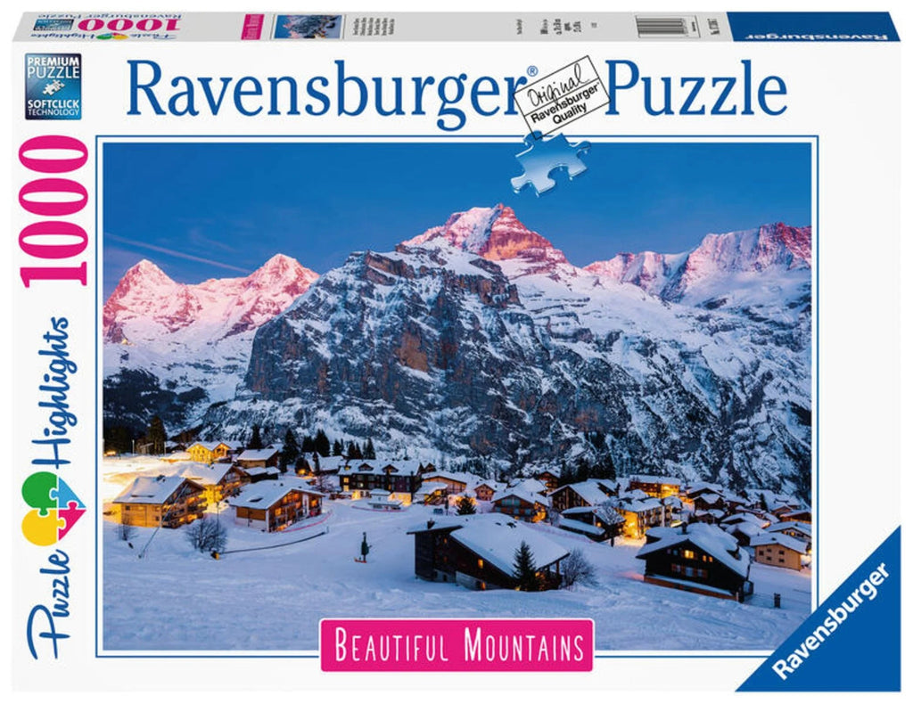 Ravensburger - Berner Oberland, Mürren , 1000 Teile - Ravensburger