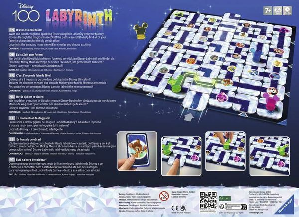 Ravensburger - Disney 100 Labyrinth - Ravensburger