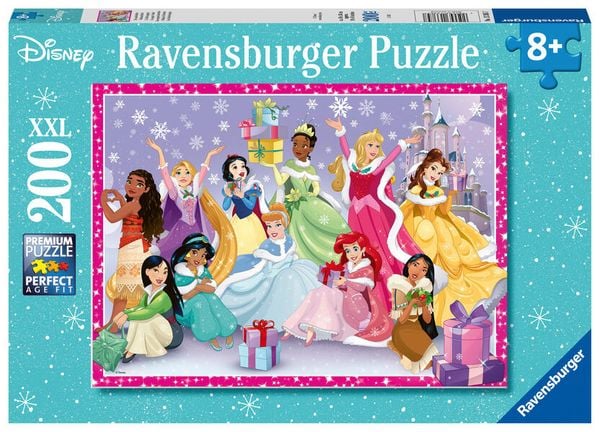 Ravensburger - Disney Prinzessin - Ein zauberhaftes Weihnachtsfest, 200 Teile - Ravensburger