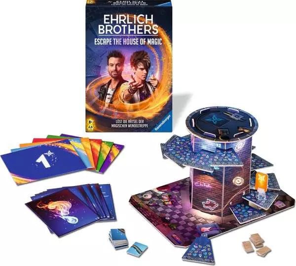 Ravensburger Ehrlich Brothers Escape the House of Magic Spiel – Escape Game ab 9 Jahren
