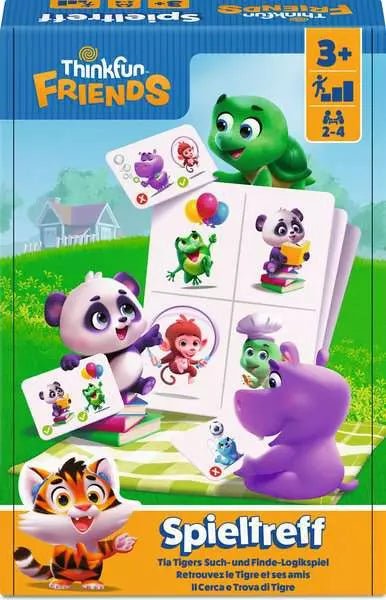 Tia Tiger Spiel für 2–4 Kinder ab 3 – Karten vergleichen