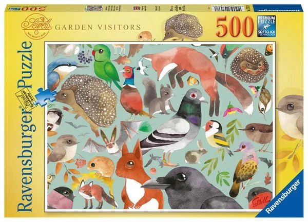 Ravensburger - Garden Visitors, 500 Teile - Ravensburger