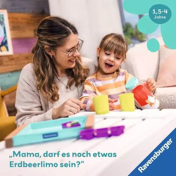 Ravensburger Cool Drinks Spielset Kanne leuchtet Farbwechsel ab 1,5 Jahren
