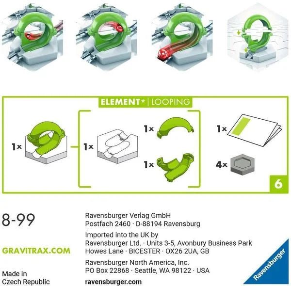 Ravensburger - GraviTrax Element Looping, Erweiterung - Ravensburger