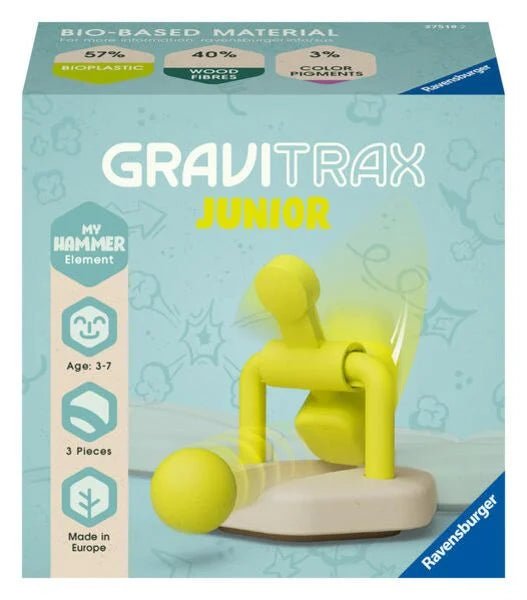 Ravensburger - GraviTrax Junior Element Hammer, Erweiterung - Ravensburger