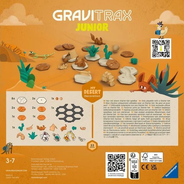 Ravensburger - GraviTrax Junior Extension Desert, Erweiterung - Ravensburger