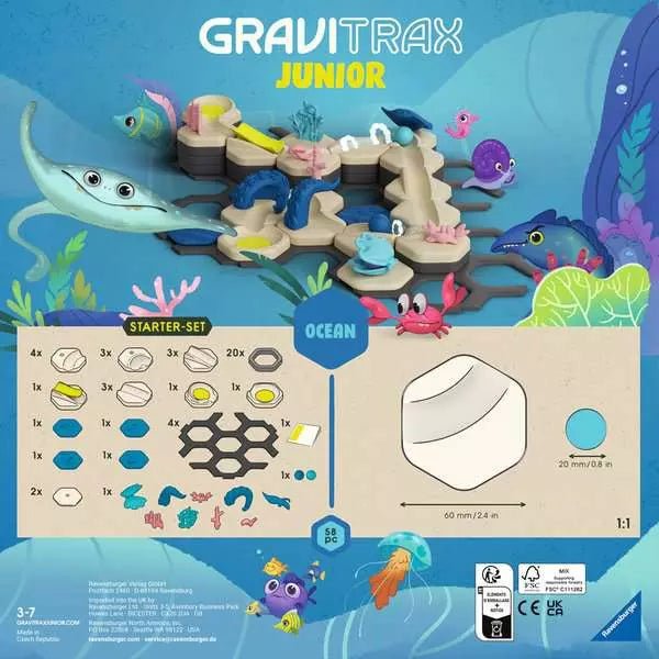 Ravensburger GraviTrax Junior Starter - Set S Ocean - Ravensburger