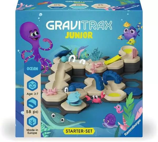 Ravensburger GraviTrax Junior Starter - Set S Ocean - Ravensburger