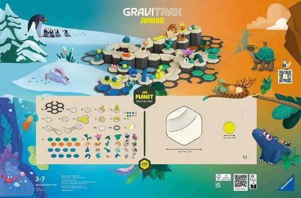 Ravensburger - GraviTrax Junior Starter - Set XXL Planet - Ravensburger