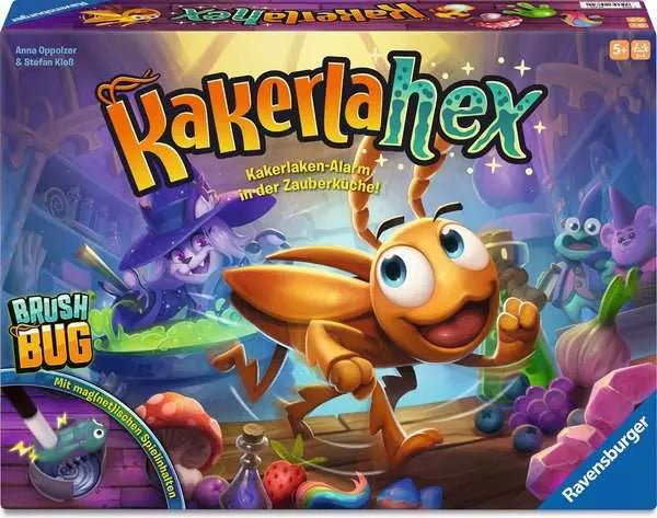 Ravensburger KakerlaHex Spiel mit Kakerlake und Zauberstäben – Aktionsspiel ab 5 Jahren
