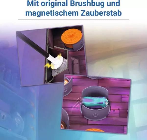 Detailaufnahme der Zutatenchips und Kakerlaken-Chips – Spiel ab 5 Jahren
