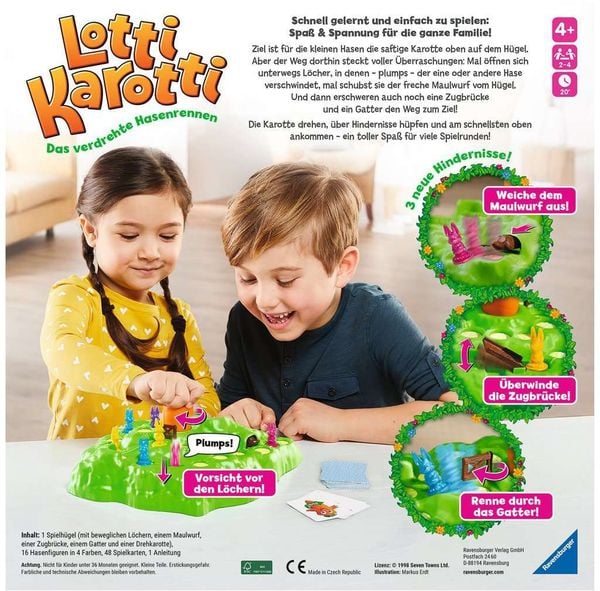 Ravensburger Kinderspiel - Lotti Karotti 2023 - Ravensburger