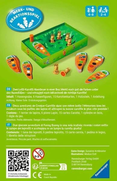 Ravensburger Kinderspiel - Lotti Karotti (neue Ausgabe) - Ravensburger