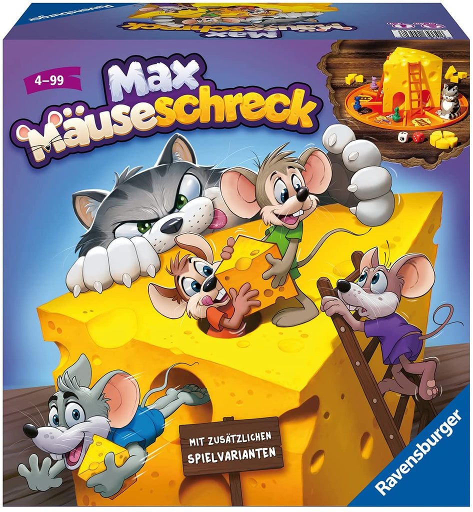 Ravensburger Kinderspiel - Max Mäuseschreck - Ravensburger