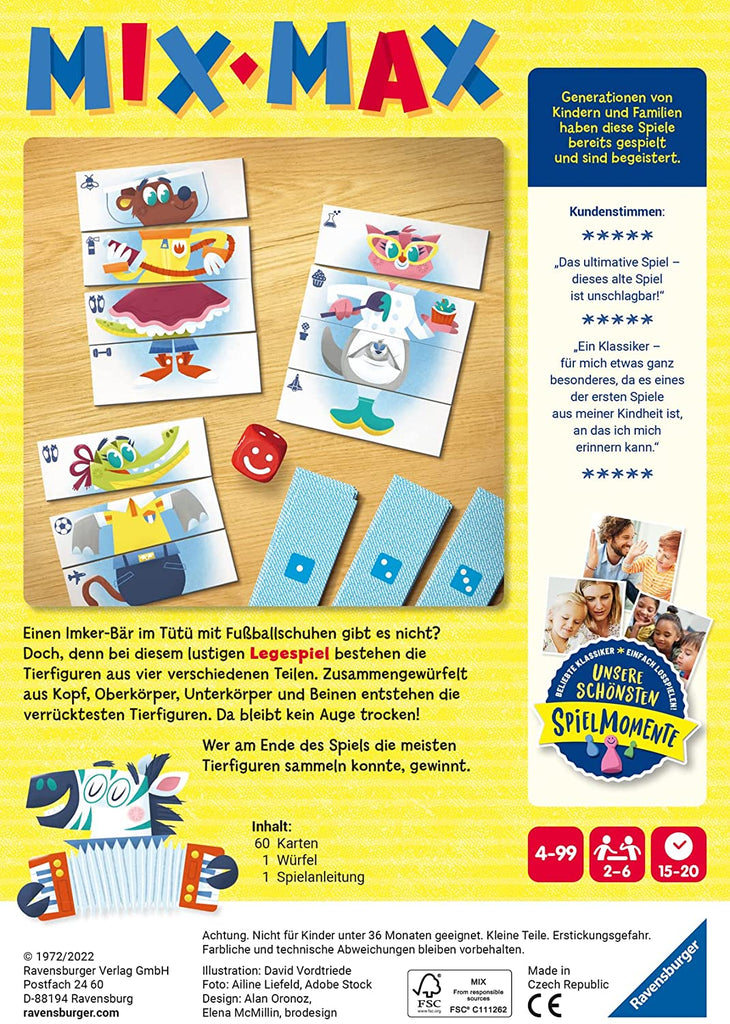 Ravensburger Kinderspiel - Mix Max - Ravensburger