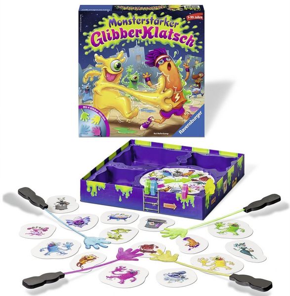 Ravensburger Kinderspiel - Monsterstarker Glibberklatsch - Ravensburger