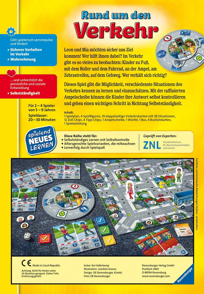 Ravensburger Lernspiel - Rund um den Verkehr - Ravensburger