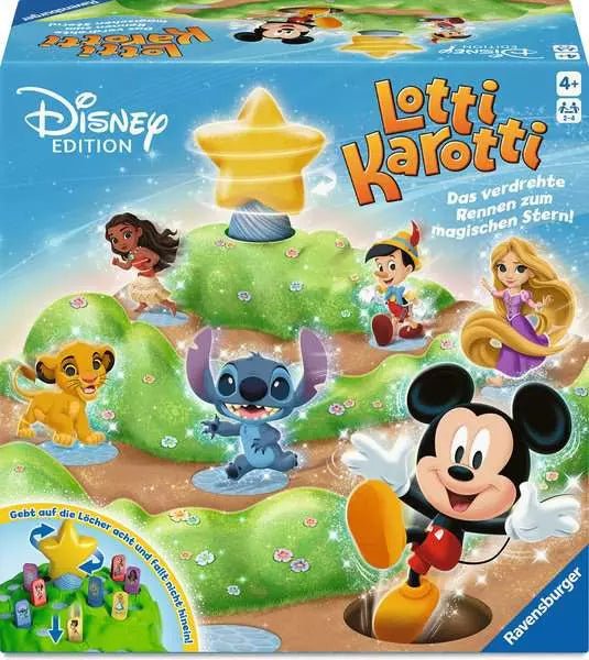 Ravensburger Lotti Karotti Disney Figuren auf dem Spielbrett – Kinderspiel
