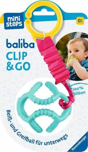Ravensburger ministeps Baliba Clip & Go türkis Babyspielzeug
