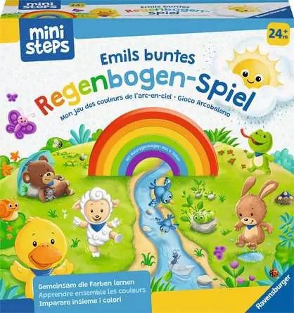 Ravensburger ministeps: Emils buntes Regenbogen - Spiel - Ravensburger