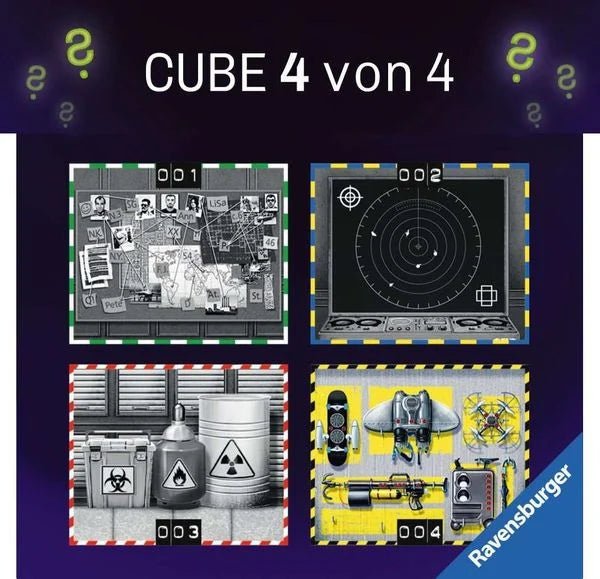 Ravensburger - Mystery Cube Das Agentenausrüstungslager - Ravensburger