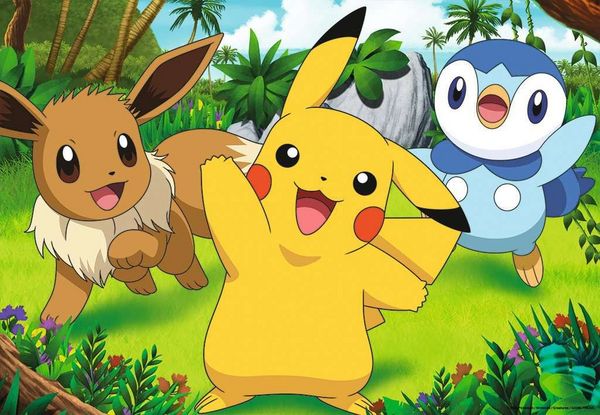 Ravensburger - Pikachu und seine Freunde, 24 Teile - Ravensburger