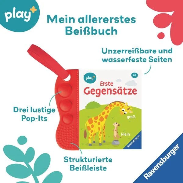 Ravensburger Play+ flip&pop: Erste Gegensätze (Mein allererstes Beißbuch) - Ravensburger