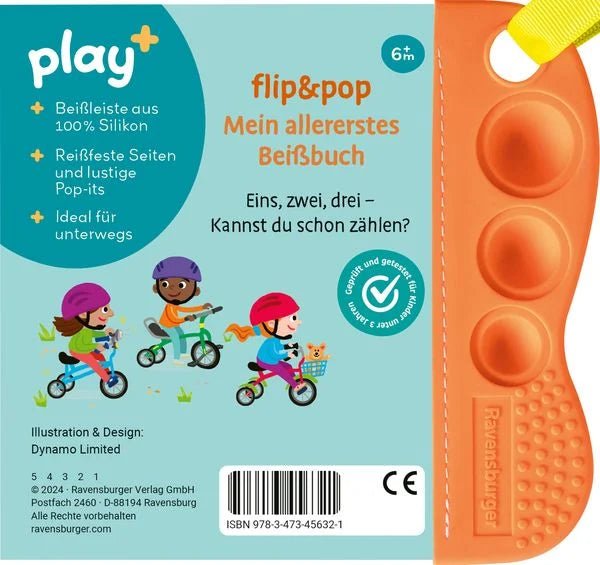 Ravensburger Play+ flip&pop: Erste Zahlen (Mein allererstes Beißbuch) - Ravensburger