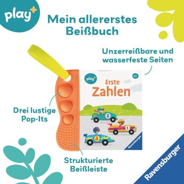 Ravensburger Play+ flip&pop: Erste Zahlen (Mein allererstes Beißbuch) - Ravensburger