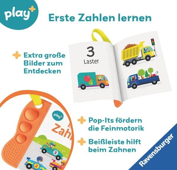 Ravensburger Play+ flip&pop: Erste Zahlen (Mein allererstes Beißbuch) - Ravensburger