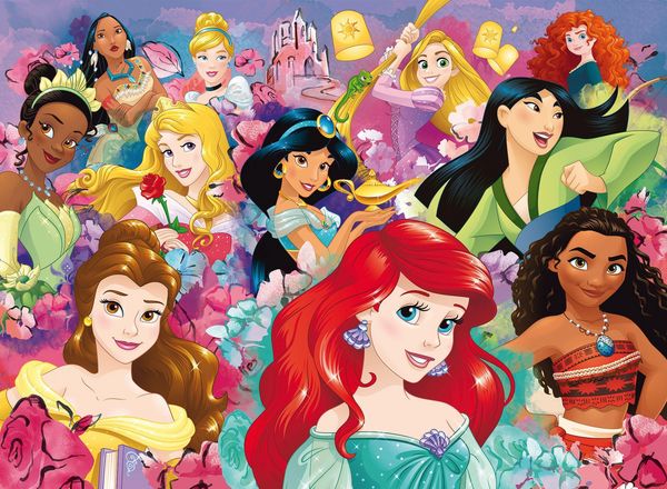 Ravensburger Puzzle 150 Teile XXL - Disney Princess - Funkelnde Prinzessinnen - Ravensburger